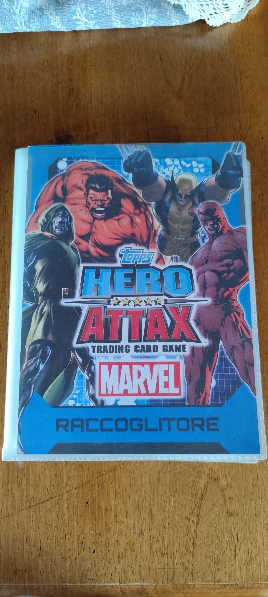 Raccoglitore Marvel Hero Attax Trading Card Game