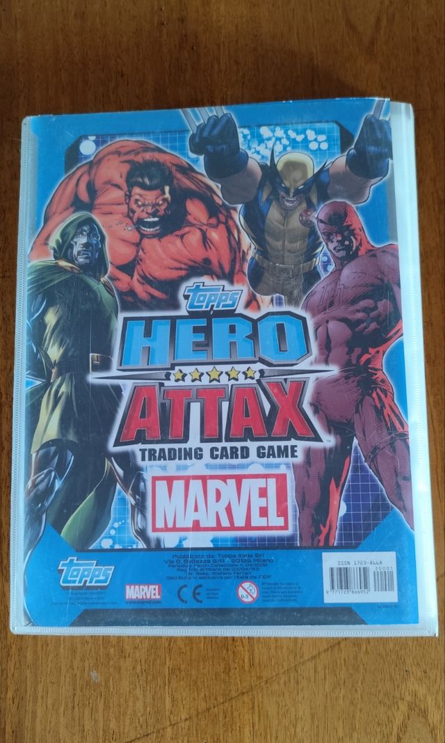 Raccoglitore Marvel Hero Attax Trading Card Game