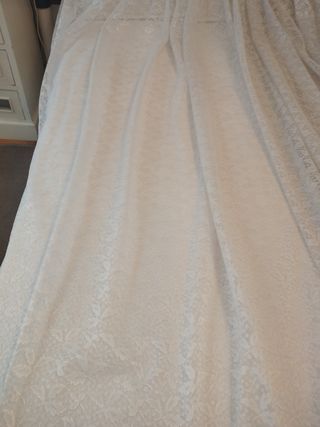 2 Cortinas Labradas 90x250