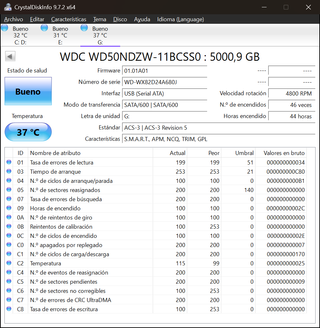 Disco Duro Externo WD 5TB