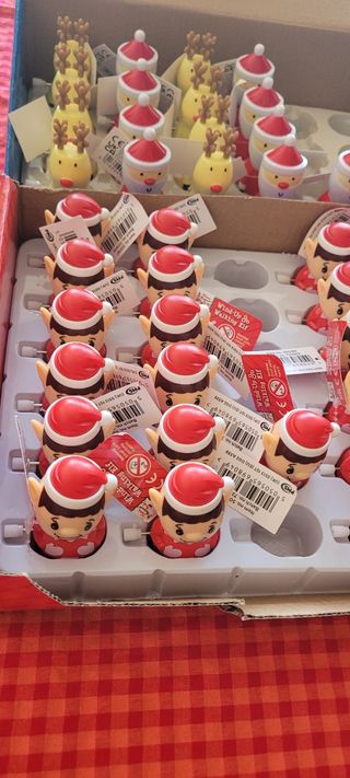 1 Juguete de cuerda navideño