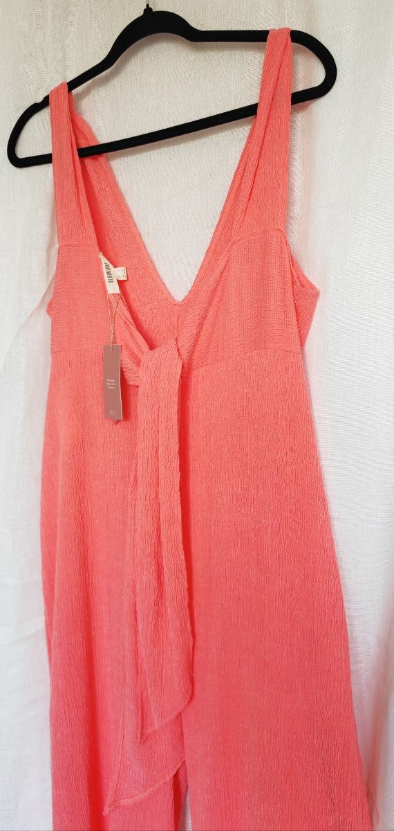 Mono largo color salmon