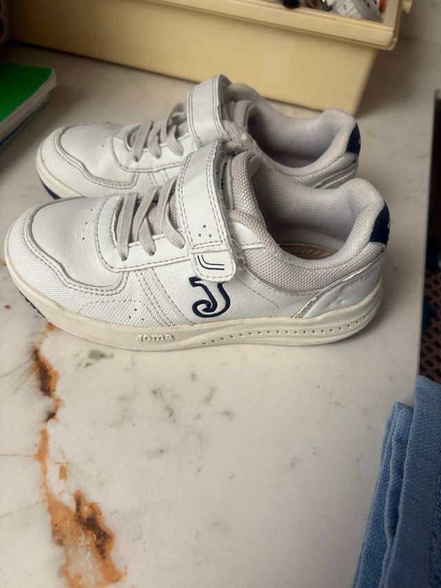 Zapatillas Joma niño blancas