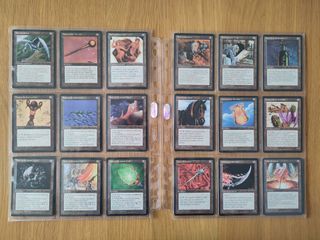 Set Completo Cuarta Edición Borde Negro MTG