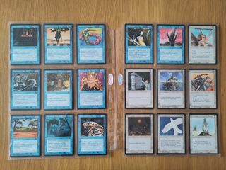 Set Completo Cuarta Edición Borde Negro MTG