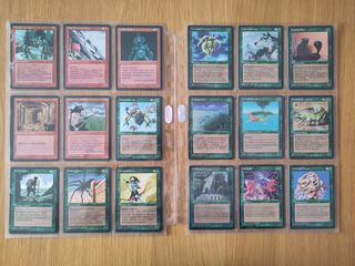 Set Completo Cuarta Edición Borde Negro MTG