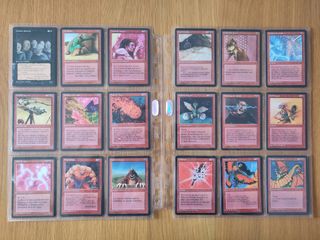 Set Completo Cuarta Edición Borde Negro MTG