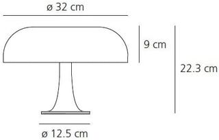 NUEVA Lámpara Artemide Nessino