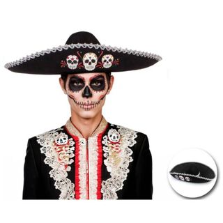 Disfraz Catrina Mexicano Hombre Traje Talla S/M