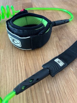 Leash Ocean & Earth SUP/Longboard Coil Verde