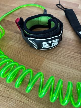 Leash Ocean & Earth SUP/Longboard Coil Verde