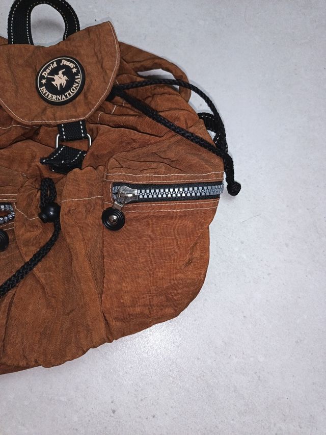 Mochila David Jones Marrón.