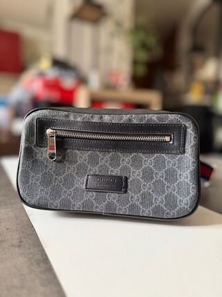 Riñonera Gucci Original Gris