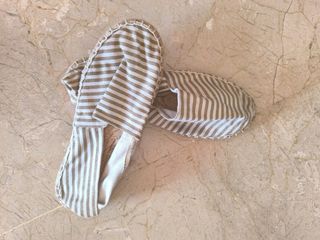 Zapatillas de esparto a rayas