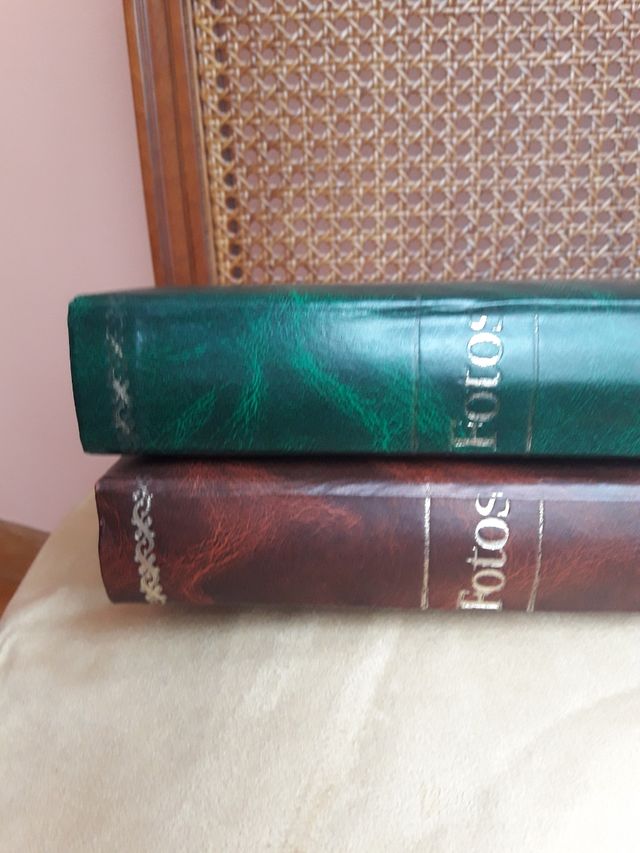 Pack 2 álbumes de fotos, anillas