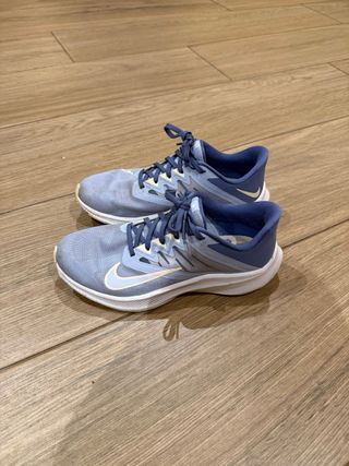 Zapatillas Nike running azul y blanco