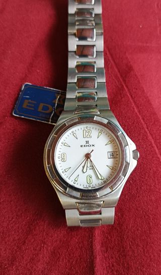 Reloj Edox Hombre. Nuevo