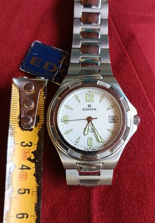 Reloj Edox Hombre. Nuevo