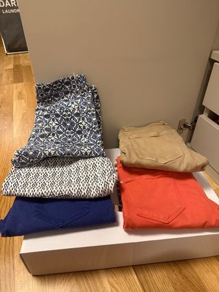 Lote 5 Pantalones Zara y Stradivarius