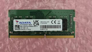 Memoria RAM ADATA 8GB DDR4 3200MHz
