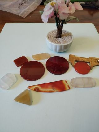 9 elementi misti agata corneola