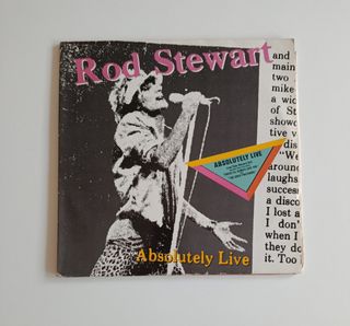 Rod Stewart "Absolutely Live" Disco Vinilo 1982