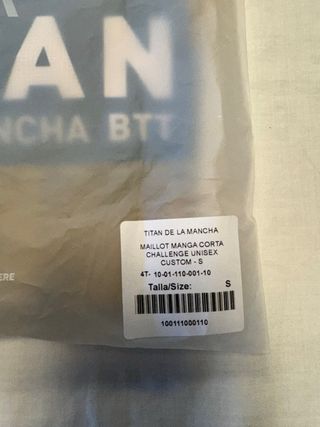 Maillot Gobik S TITAN de la Mancha