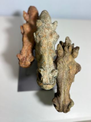 Escultura Salvador Mañosa Arte Equino , 28x50x25