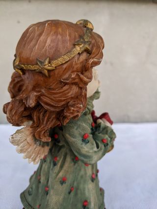 Statuina Angelo Fantasy Vintage Resina