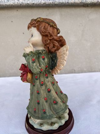 Statuina Angelo Fantasy Vintage Resina
