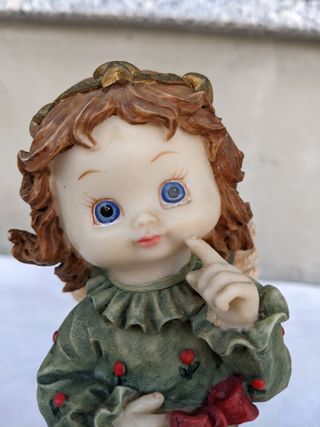 Statuina Angelo Fantasy Vintage Resina