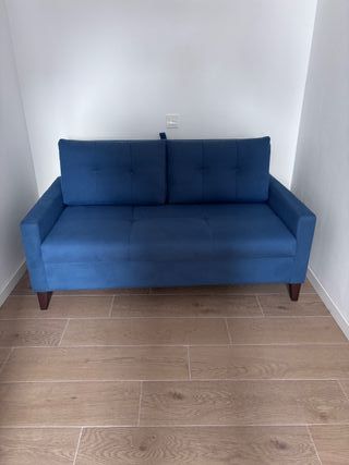 Sofá Cama El Corte Inglés 190x140cm Azul