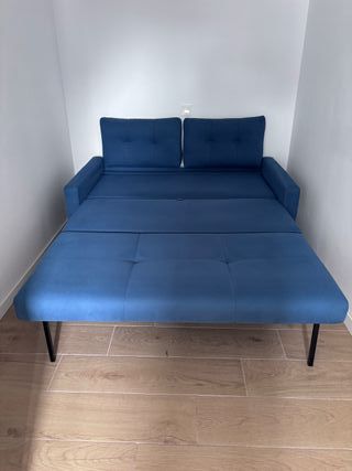 Sofá Cama El Corte Inglés 190x140cm Azul