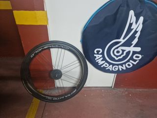 Ruedas Campagnolo Bora WTO45 freno llanta cubierta