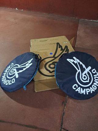 Ruedas Campagnolo Bora WTO45 freno llanta cubierta