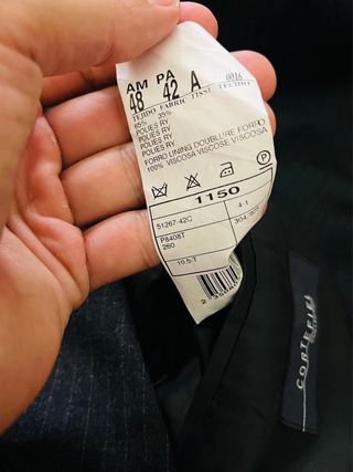 Traje Cortefiel hombre