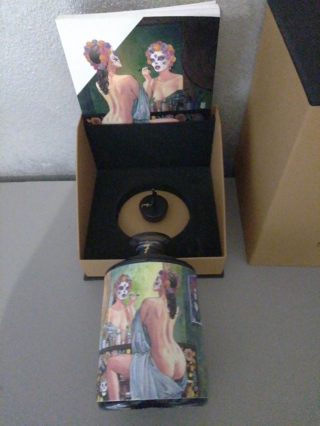 Cofanetto Tequila La7vidas con bottiglia vuota