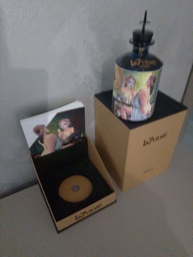 Cofanetto Tequila La7vidas con bottiglia vuota