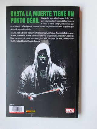 Karnak Todo tiene un punto debil Warren Ellis