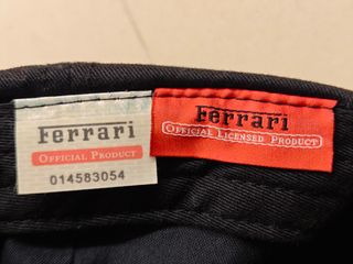 Gorra Ferrari Negra