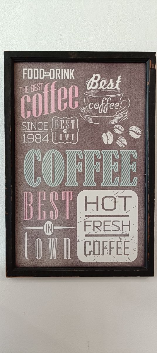 Cuadro Decorativo Coffee