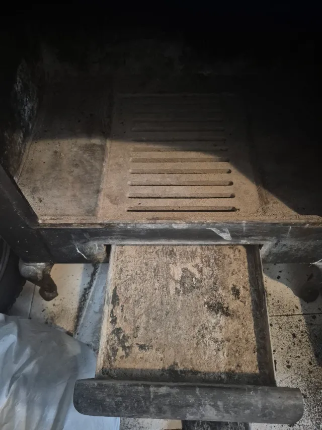 Estufa de leña con horno