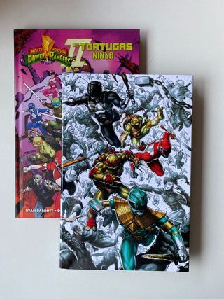 Tortugas Ninja y Power Rangers 2 Tomos