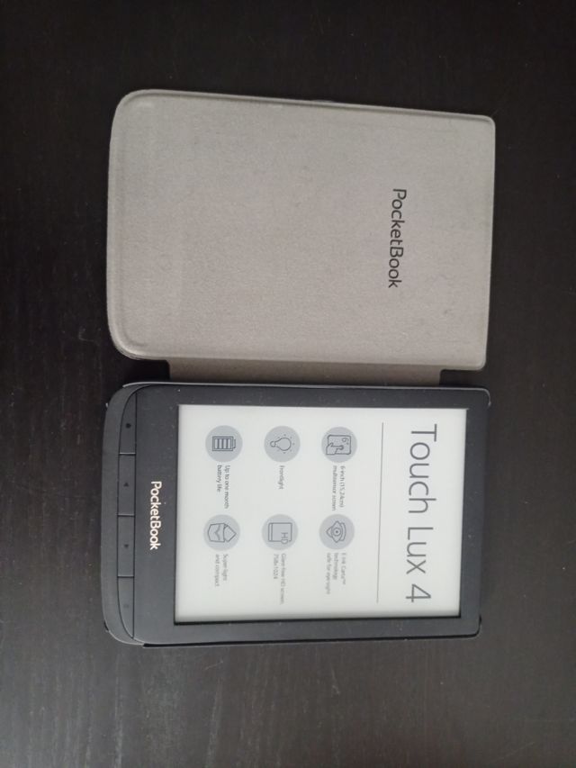 E-reader PocketBook Touch Lux 4 Preto