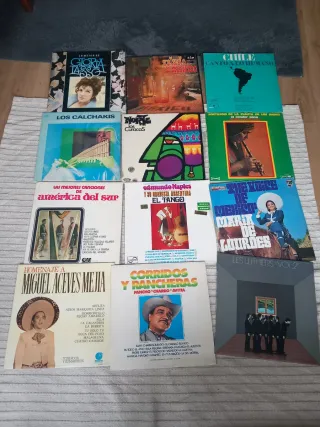 (ACTUALIZADO) 102 álbumes vinilo, folk latino
