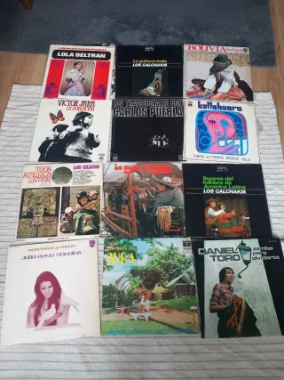 (ACTUALIZADO) 102 álbumes vinilo, folk latino