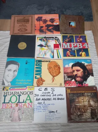 (ACTUALIZADO) 102 álbumes vinilo, folk latino
