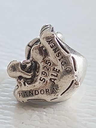 Pandora Charm ORIGINAL Eeyore Rosa y Plateado