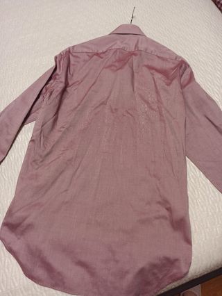 Camisa Zara Man Talla M Rosa