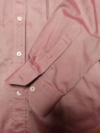 Camisa Zara Man Talla M Rosa